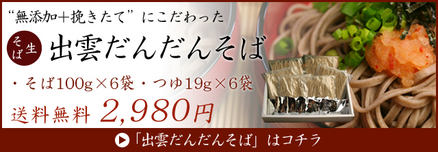 国産そば粉使用 出雲そば8人前（干しそば） 送料無料 ネコポス（他商品との同梱不可） | 風味絶佳.山陰